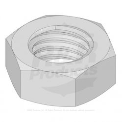 NUT-1/2-13 ZINC  Replaces 443118