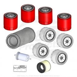 FILTER-KIT 400 HR  Replaces TORO   30034