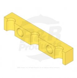 BLOCK - TINE 3/4 MOUNT DIA.  Replaces  59-2500