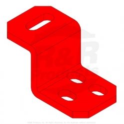 BRACKET-SCRAPER L/H  Replaces 59-6080