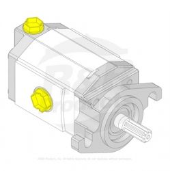 HYD-Motor Replaces  112-9200 (3 Hyd Hose )  USE R120-2072