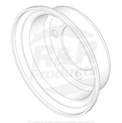 WHEEL-HALF MALE  Replaces 68-8930