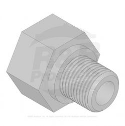 Spline NUT- GROOMER UNIT  Replaces Part Number 77-0560