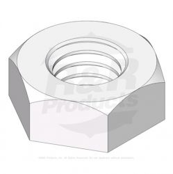 NUT - 3/8-16 HEX ZINC Replaces  800276