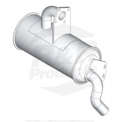 MUFFLER- Replaces  104-4834, 95-8942