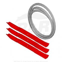 KIT-BLADES  & BELT  Replaces 95-3088