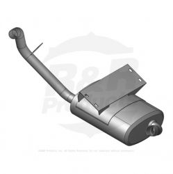 MUFFLER- Replaces 114-8897