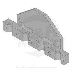 TINE HOLDER-4 TINE 7/8" MOUNT  Replaces  AMT1613