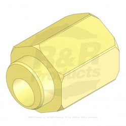 NUT-  ECCENTRIC FRONT ROLLER BKT Replaces MT3881