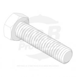 BOLT 3/8-16 X 1-1/2 GR8 - Replaces  323-8