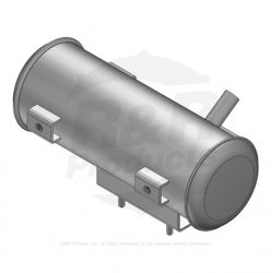 MUFFLER- Replaces 110-4001