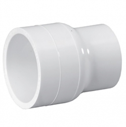 1-1/4 x 1 SCH40 PVC REDUCER COUPLING (SOC)