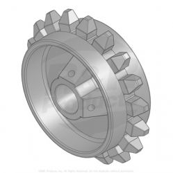 SPROCKET - 6 CAST -18T 1-3/8 BORE