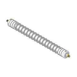 Grooved Roller Assy replaces 601243