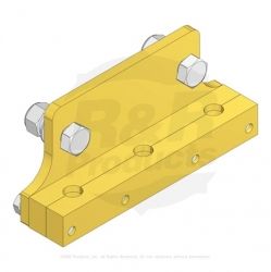 TINE-HOLDER 3 TINE 3/4" MOUNT Replaces  100-3695