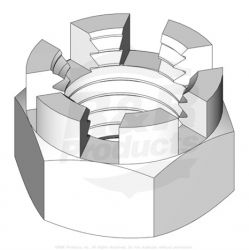 NUT-SLOTTED  Replaces 105-7941