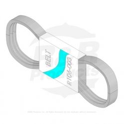 V-BELT- Replaces  106-0003