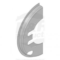 SHIELD-WHEEL L/H  Replaces  110-0951