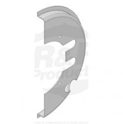 SHIELD-REAR R/H WHEEL- Replaces  110-8878