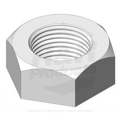 NUT- JAM HARDENED 7/8-14 Replaces 2 64