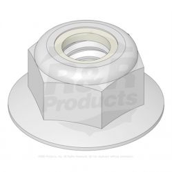 LOCKNUT-flanged 1/4-20  Replace 32128-32