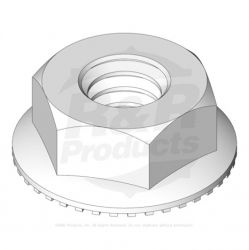 NUT- Serrated 1/4"-20  32128-33