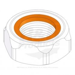 LOCKNUT-NYLON ZINC JAM  Replaces 3296-57