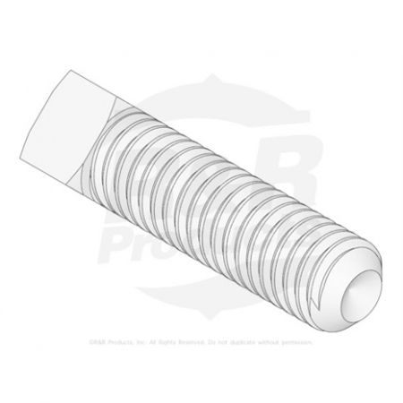 SCREW-BED BAR ADJ  Replaces  412506