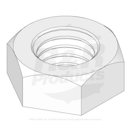 LOCKNUT- 1/2-13 CENTER  Replaces  444784