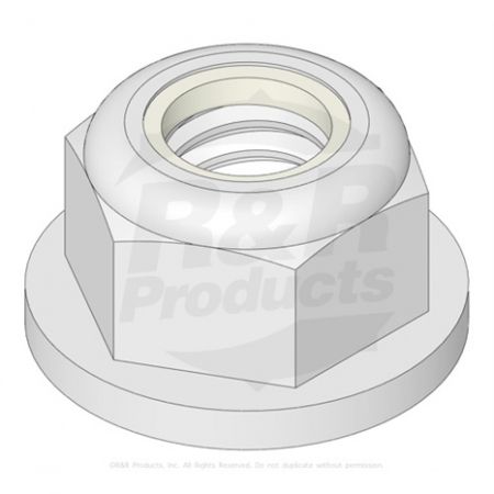 NUT-Serrated Replaces  445722,32128-20, 32128-20