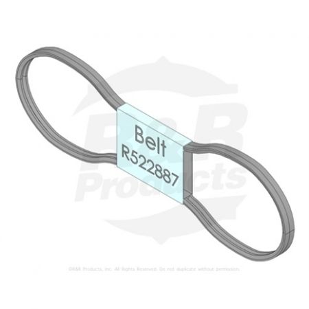 BELT- Replaces Part Number 522887