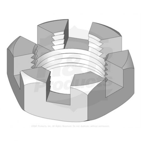 NUT-CASTLE  Replaces  5-1462