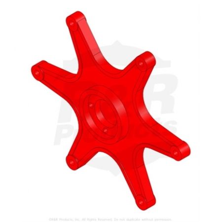 SPIDER - WHEEL - DUCTILE IRON - Replaces 5-2683