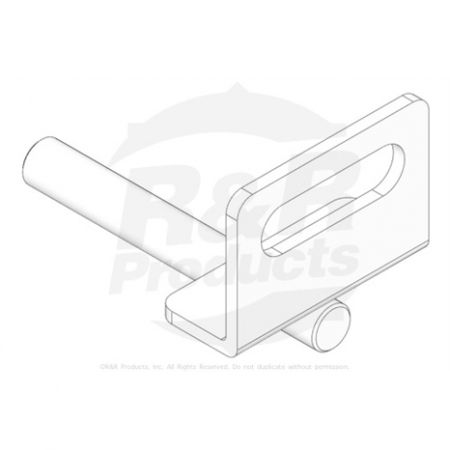 BRACKET-SCRAPER MOUNT  Replaces Part Number 53-9250