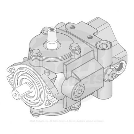 PISTON MOTOR ASSY - REAR Replaces 104-0764