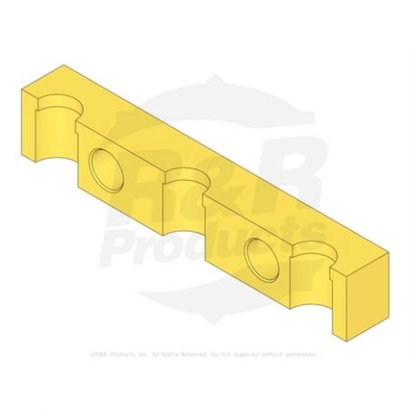 BLOCK - TINE 3/4 MOUNT DIA.  Replaces  59-2500