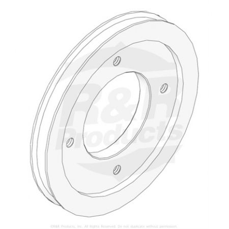 PULLEY- Replaces Part Number 6050-01-018