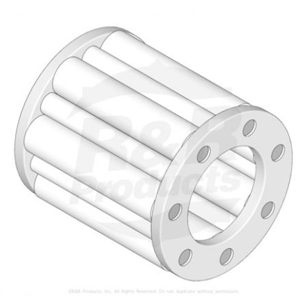 BEARING-CASTOR  Replaces  62-5570