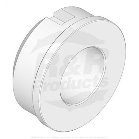 BEARING-FLANGED CASTER  Replaces  62-5580