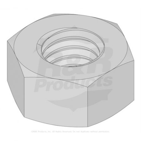 NUT-M6 X 1.0  Replaces 64207-06