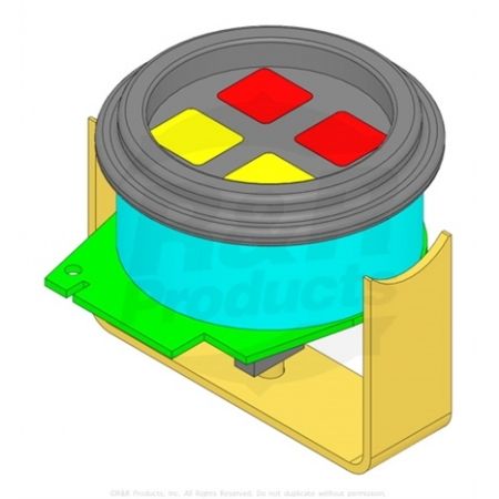 CLUSTER-LAMP WARNING Replaces  92-9775