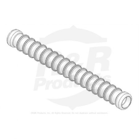 ROLLER TUBE-GROOVED - 1 1/8 SPACING  Replaces 99-6216