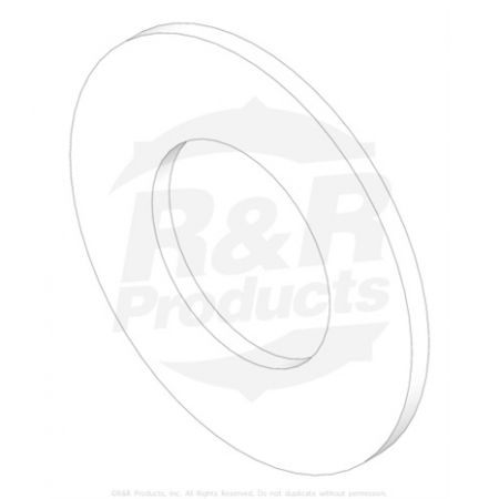 WASHER- 5/8" FLAT  Replaces  99-7667