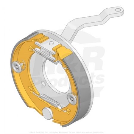 BRAKE-ASSY L/H  Replaces  115-9440