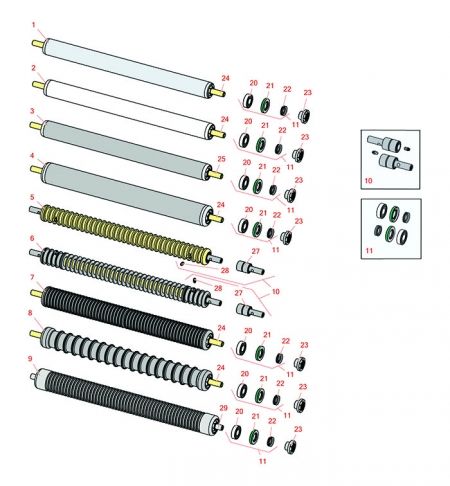 Replaces Toro Flex 2100 & E Flex 2100 Models 04251 & 04252