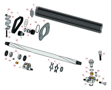 Replaces Toro E Flex 2100 Groomer Parts 