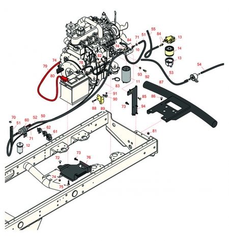 Replaces Toro 5210-D , 5410-D, 5510-D & 5610-D Fuel System 