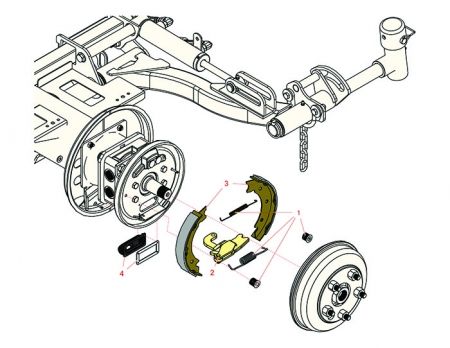 Replaces Toro 5210-D , 5410-D, 5510-D & 5610-D Brakes