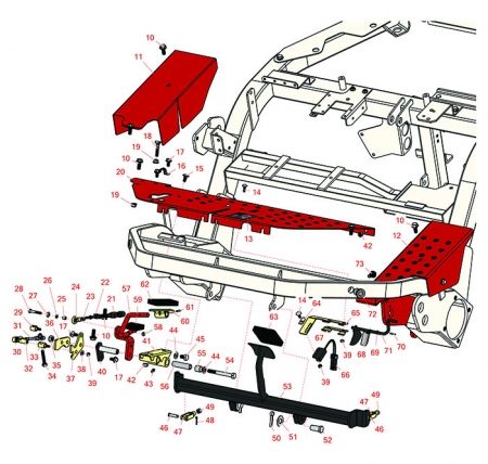 Replaces Toro GM3250-D Models 04383 & 04384 Brake & Traction 