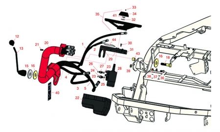 Replaces Toro GM3250-D Models 04383 & 04384 Steering Arm